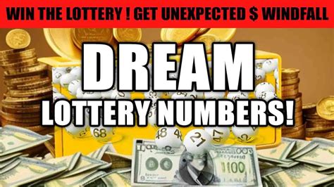 lottery predictor dream numbers